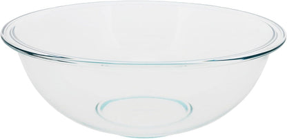 326 4-Quart Glass Mixing Bowl - Made in USA | Thermal Shock Resistant | Clear Design | Mixing and Serving Use | Easy Pour Spout | Dishwasher Safe2