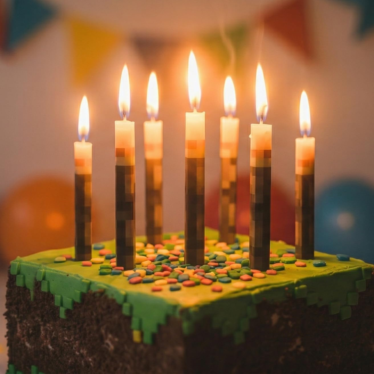 large-birthday-candles-8pcs-pixel-torch-cake-toppers-gamer-party-decor