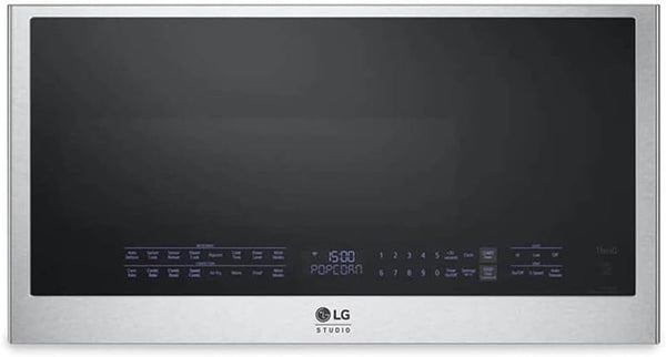 LG Studio MHES1738F 1.7 Cu. Ft. Stainless Over-The-Range Convection Microwave Oven1
