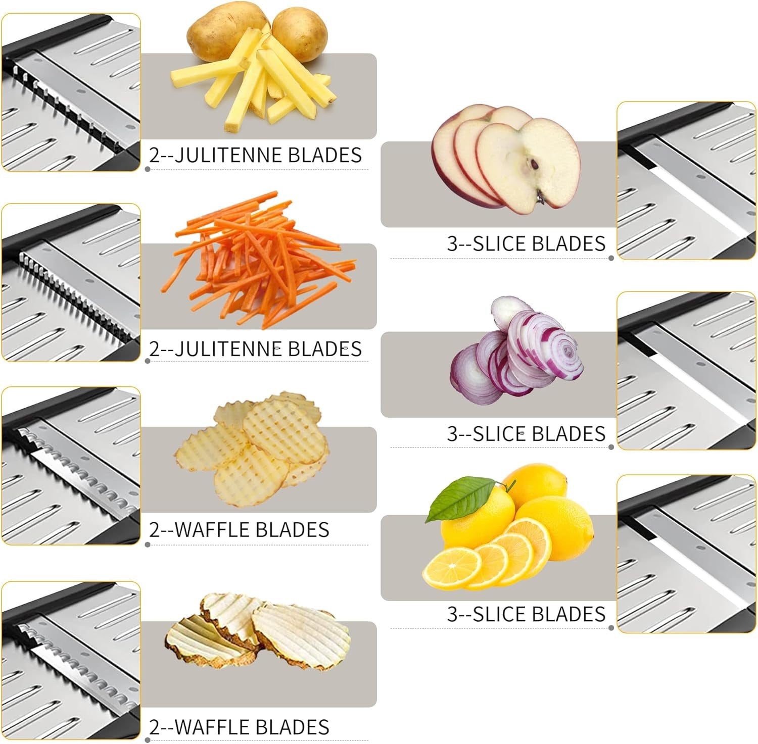 mandoline-slicer-for-kitchen-7-in-1-adjustable-vegetable-slicer-stainless-steel-food-slicer-adjustable-blade-slices-julienne-waffle-and-french-fries-cut-includes-gloves-and-brush