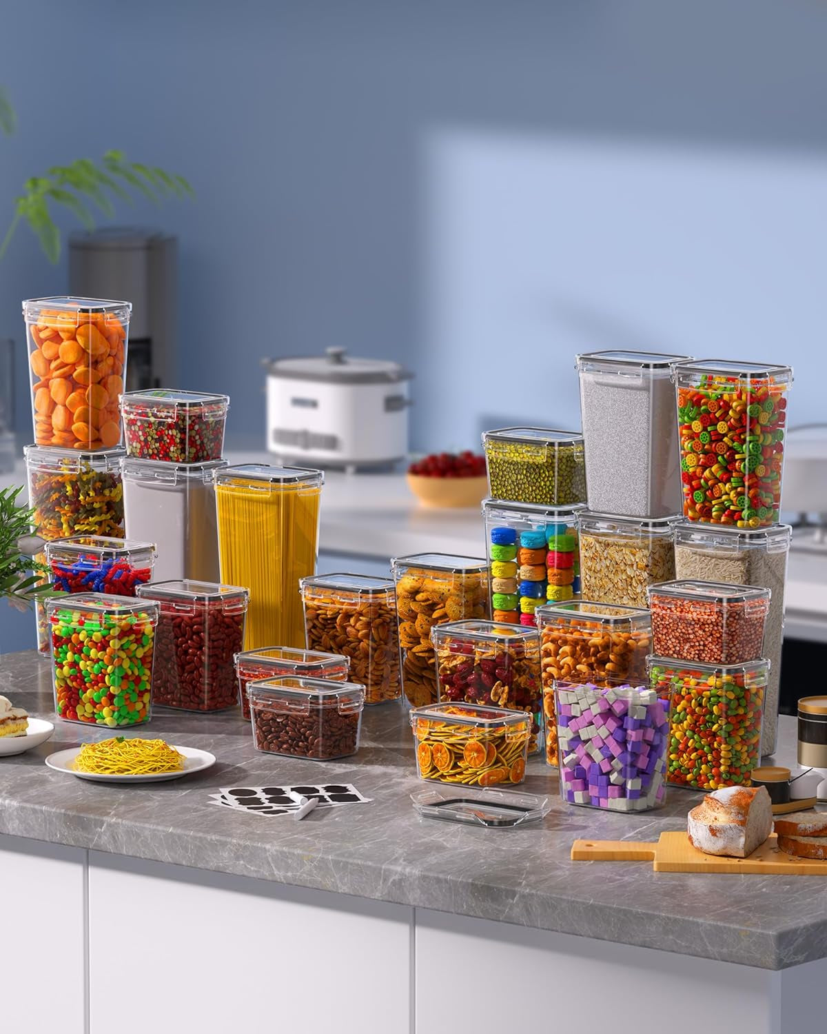 airtight-food-storage-containers-with-lids-24-pcs-kitchen-and-pantry-organization-canisters-bpa-free-pvc-free-food-grade-plastic-leak-proof-jars-for-cereal-flour-sugar-extra-24-labels-marker