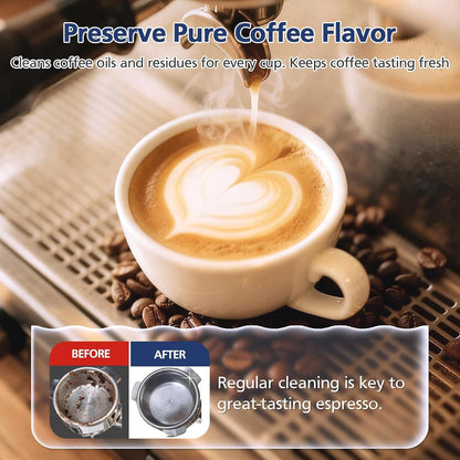 16 Pack BEC250 Espresso Cleaning Tablets for Breville Espresso Machines | Compatible with Breville Barista Express BES870, Barista Pro BES878, Barista Touch BES880, Oracle BES980 Espresso Machines4