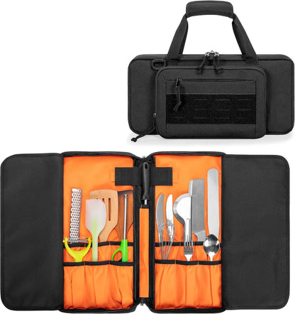 Chef Knife Bag with 18 Utensil Slots, up to 17 In, Bag Only1
