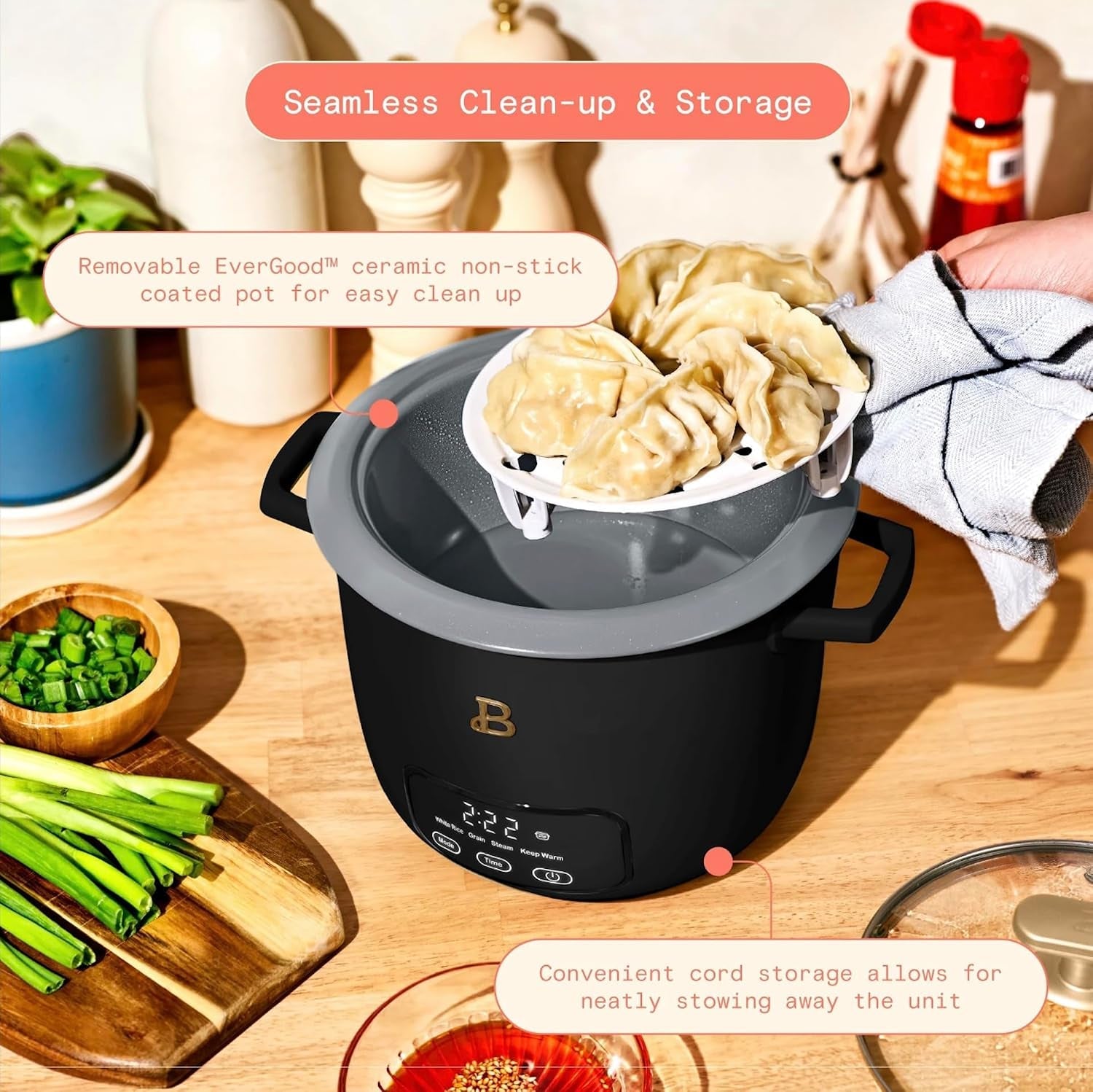 rice-and-grain-cooker-holds-up-to-6-cup-cooked-3-cup-uncooked-digital-electric-cooker-with-glass-lid-by-drew-barrymore-black