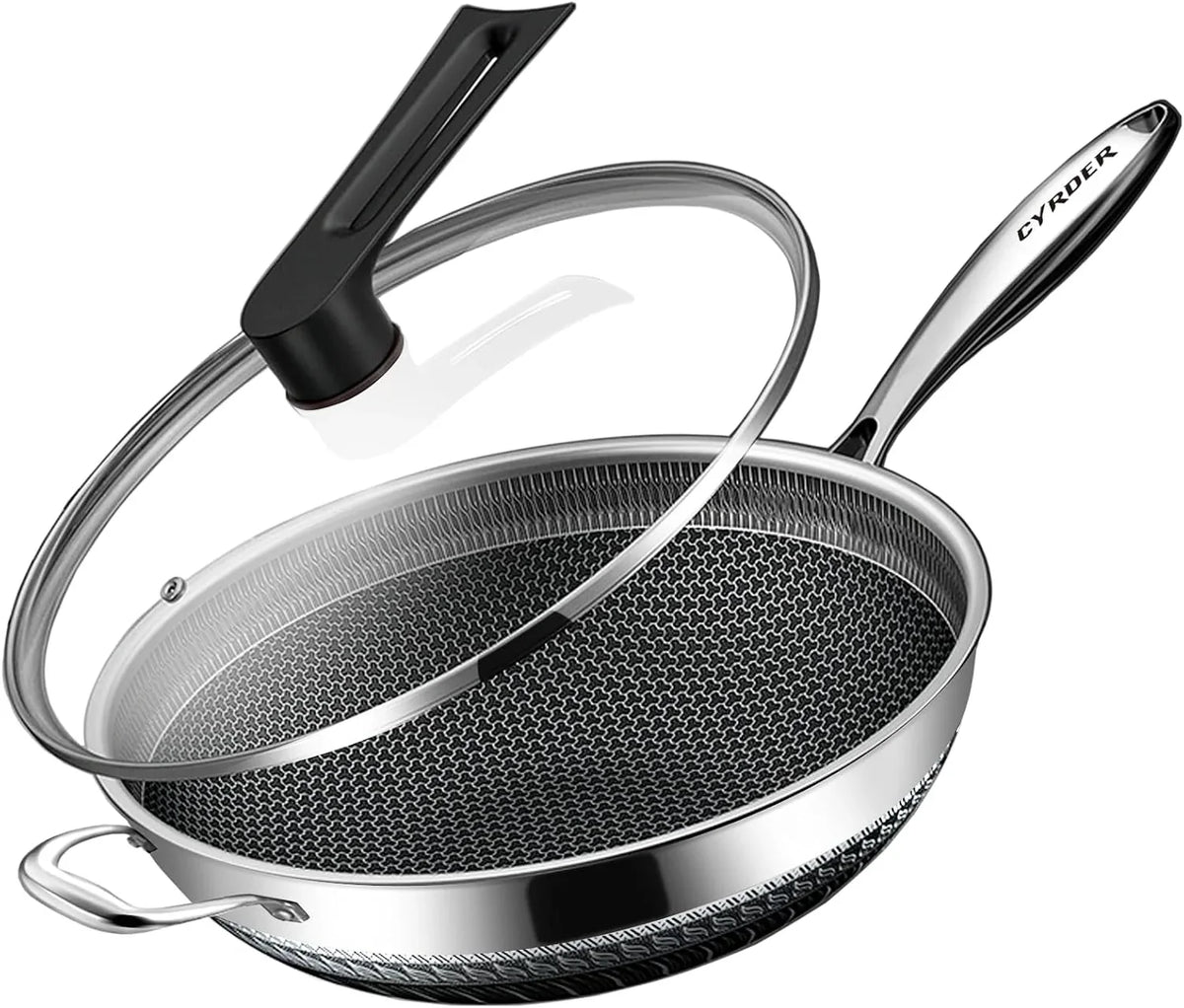 large-hybrid-nonstick-stainless-steel-pan-skillet-14-5in-pfoa-free-non-stick-wok-dishwasher-oven-safe-stay-cool-handle-works-with-induction-cooktop-ceramic-gas-electric-stove