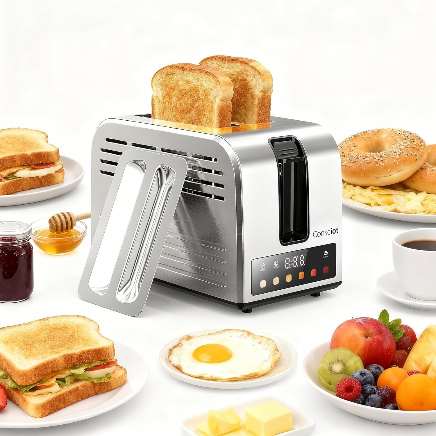 smart-touch-screen-2-slice-toasters-with-6-browning-levels-timer-reheat-defrost-cancel-extra-wide-slots-removable-crumb-tray-auto-pop-up-anti-jam-peak-925w-full-stainless-steel-body