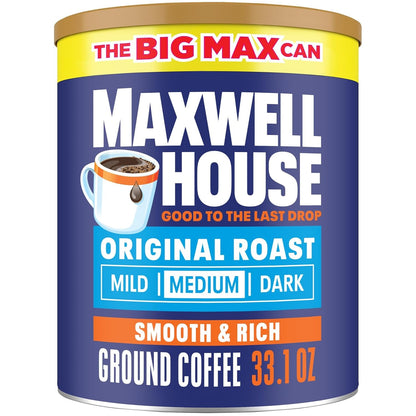 Ground Coffee, Original Roast, 33.1 Oz Canister1