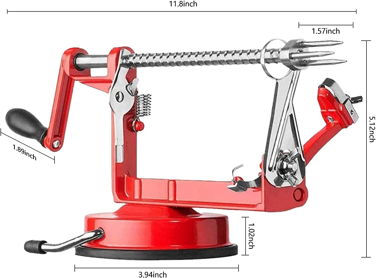 apple-peeler-corer-long-lasting-chrome-cast-magnesium-alloy-apple-peeler-slicer-corer-with-stainless-steel-blades-and-powerful-suction-base-for-apples-and-potatored