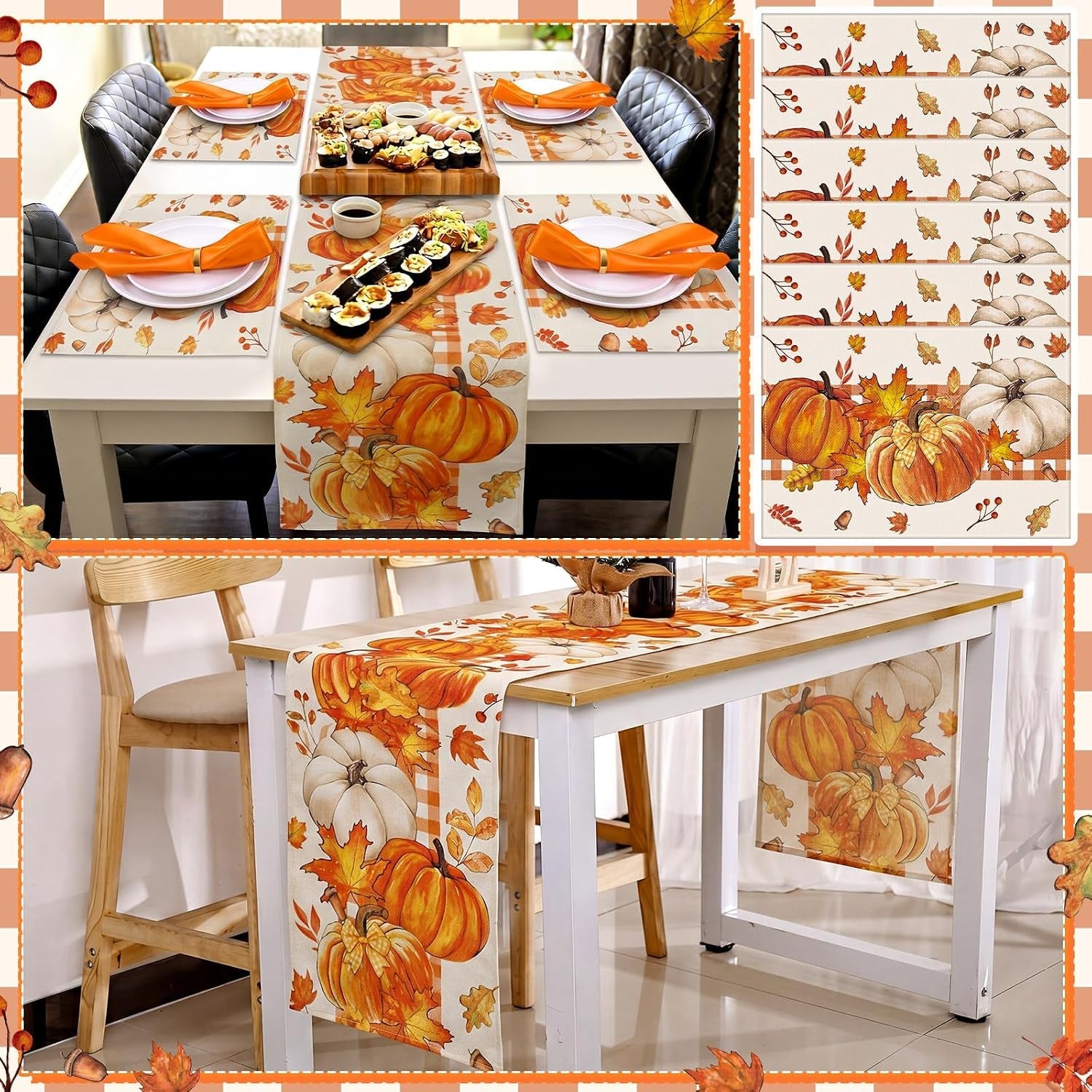 19-pcs-fall-table-runner-and-placemats-set-fall-pumpkin-runner-placemats-napkins-napkin-rings-kitchen-dining-table-decoration-for-autumn-harvest-thanksgiving-party-decor
