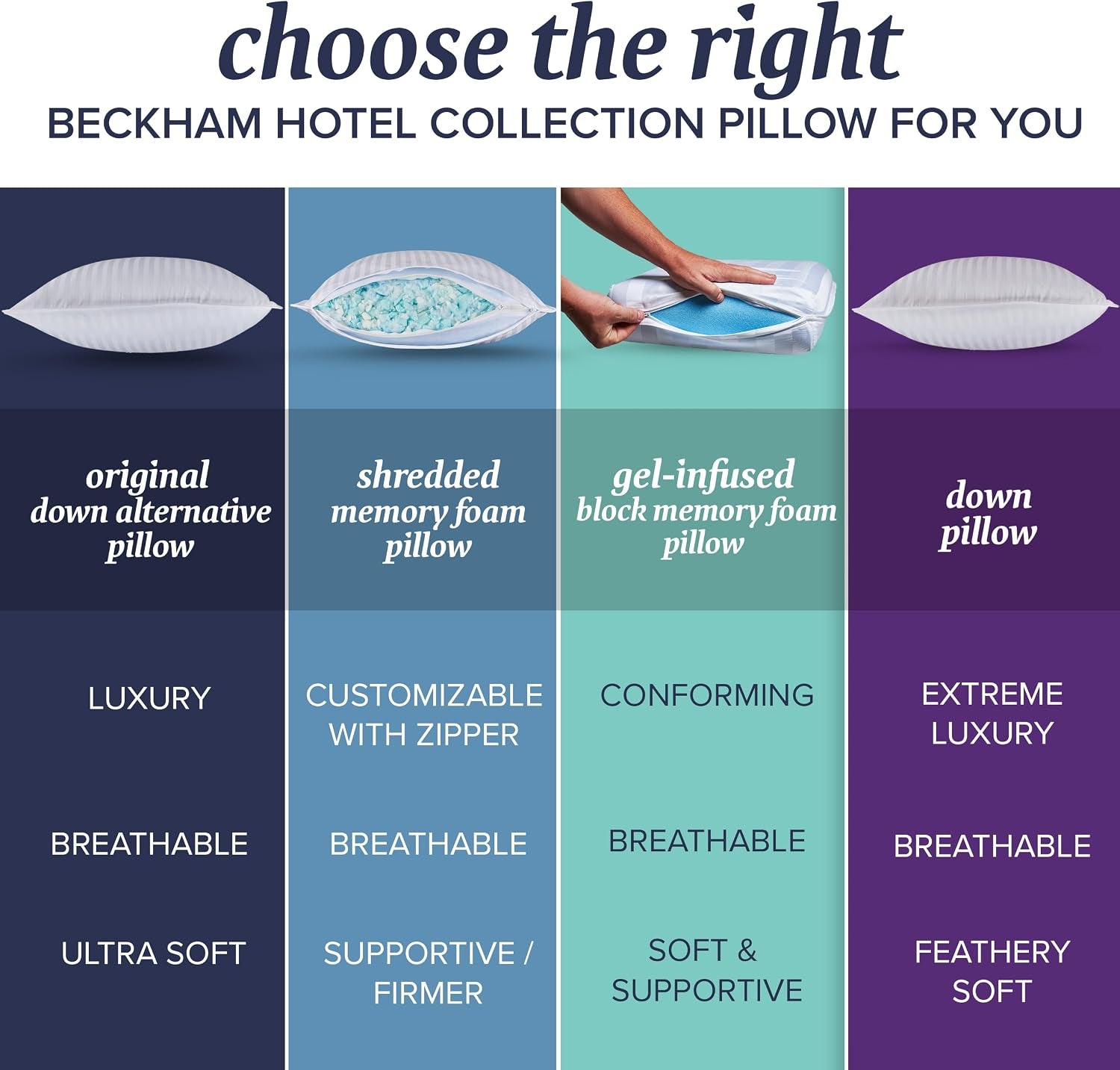 beckham-hotel-collection-king-size-memory-foam-adjustable-fill-bed-pillows-set-of-2-cooling-shredded-foam-pillow-for-back-stomach-or-side-sleepers