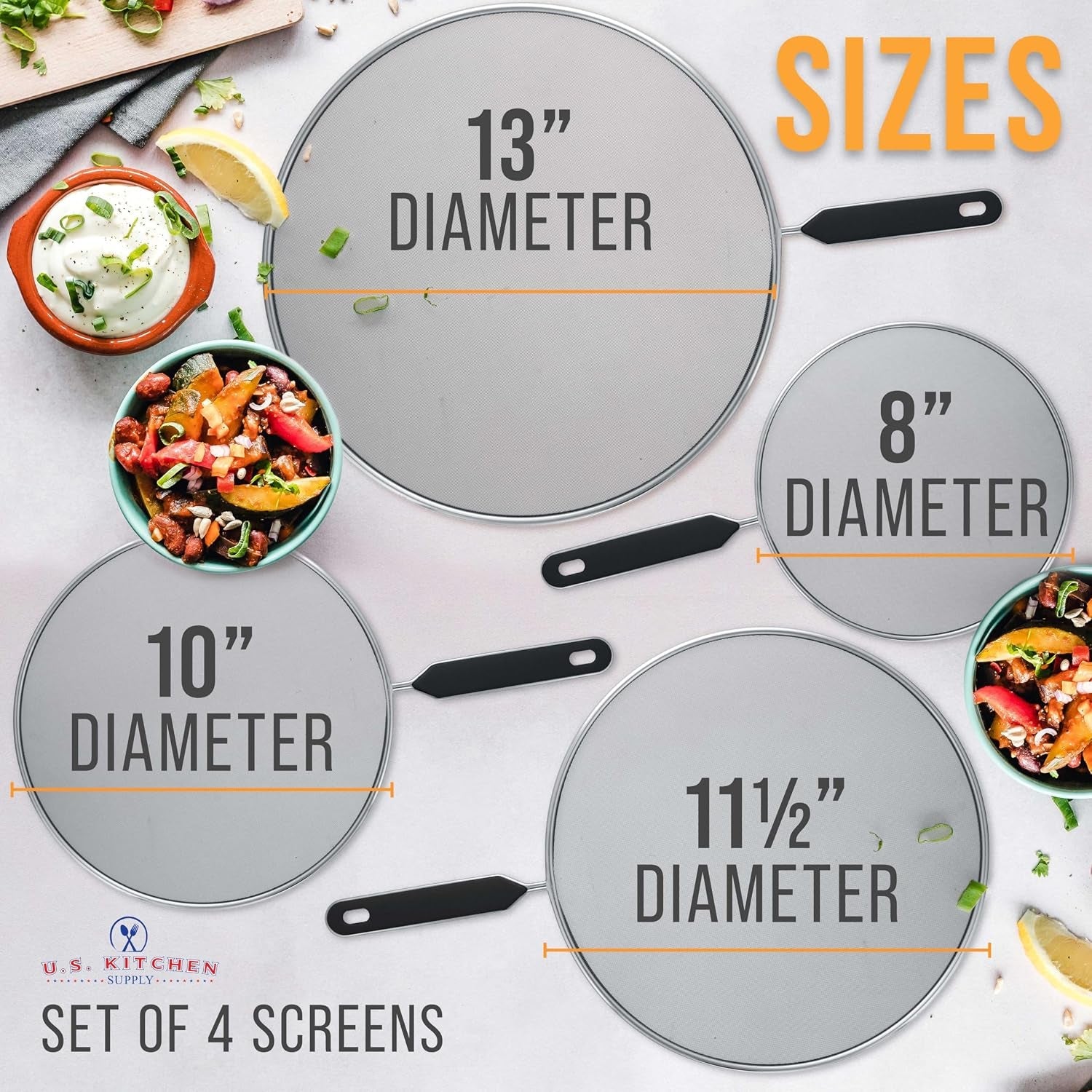 4-piece-stainless-steel-splatter-guard-set-13-11-5-10-8-fine-mesh-cover-grease-oil-splatter-screen-for-frying-pan-cooking-pots-with-comfort-grip-handles