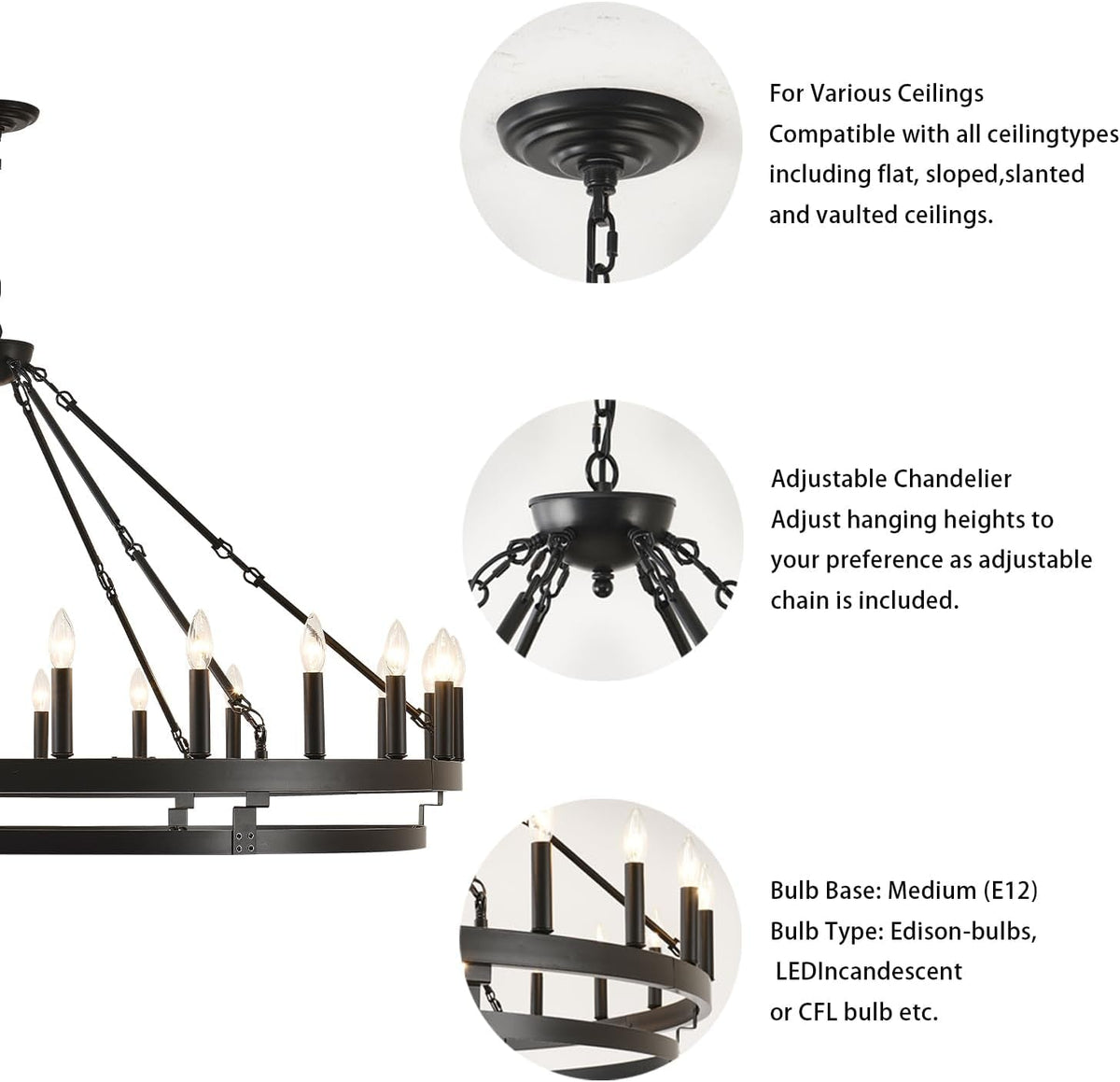 53-inch-large-black-wagon-wheel-chandelier-farmhouse-industrial-country-style-round-pendant-light-fixture-round-ceiling-light-fixtures-for-outdoor-porch-high-ceilings-living-foyer-entryway