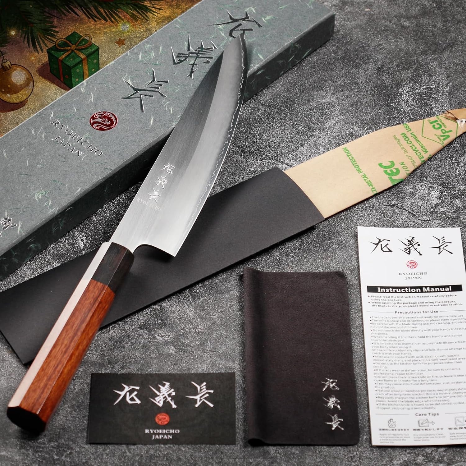 japanese-chef-knife-8-inch-handcrafted-3-layer-aus-8-sharp-kitchen-knife
