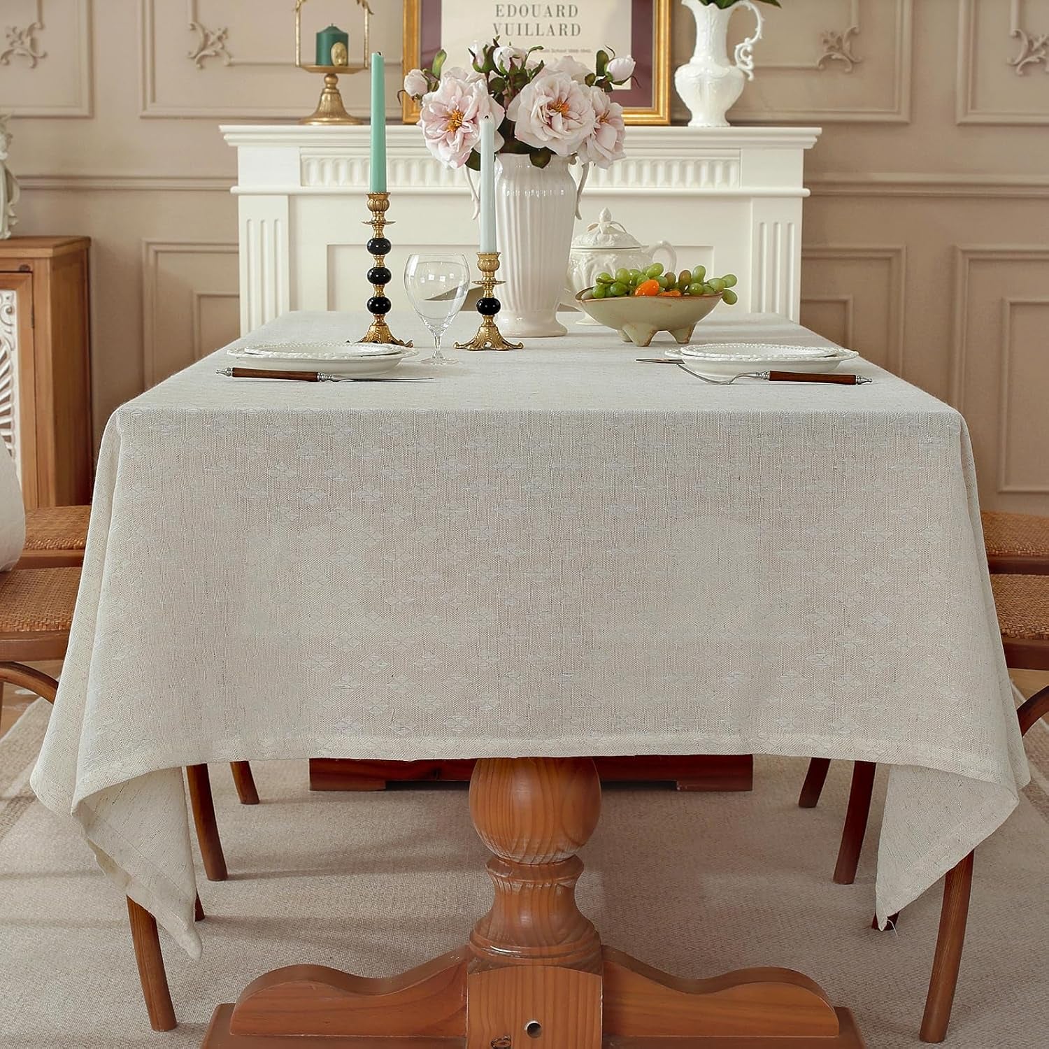 natural-linen-cottton-tablecloth-rectangle-rustic-elegant-tablecloth-textured-jacquard-neutral-fabric-washable-table-cover-for-for-dining-table-farmhouse-kitchen-party-diamond-weave-70-x-55