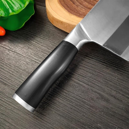 Meat Cleaver, 8 Inch Home Kitchen Slicing and Meat-Cutting Knife Chinese-Style Stainless Steel Sashimi Knives5