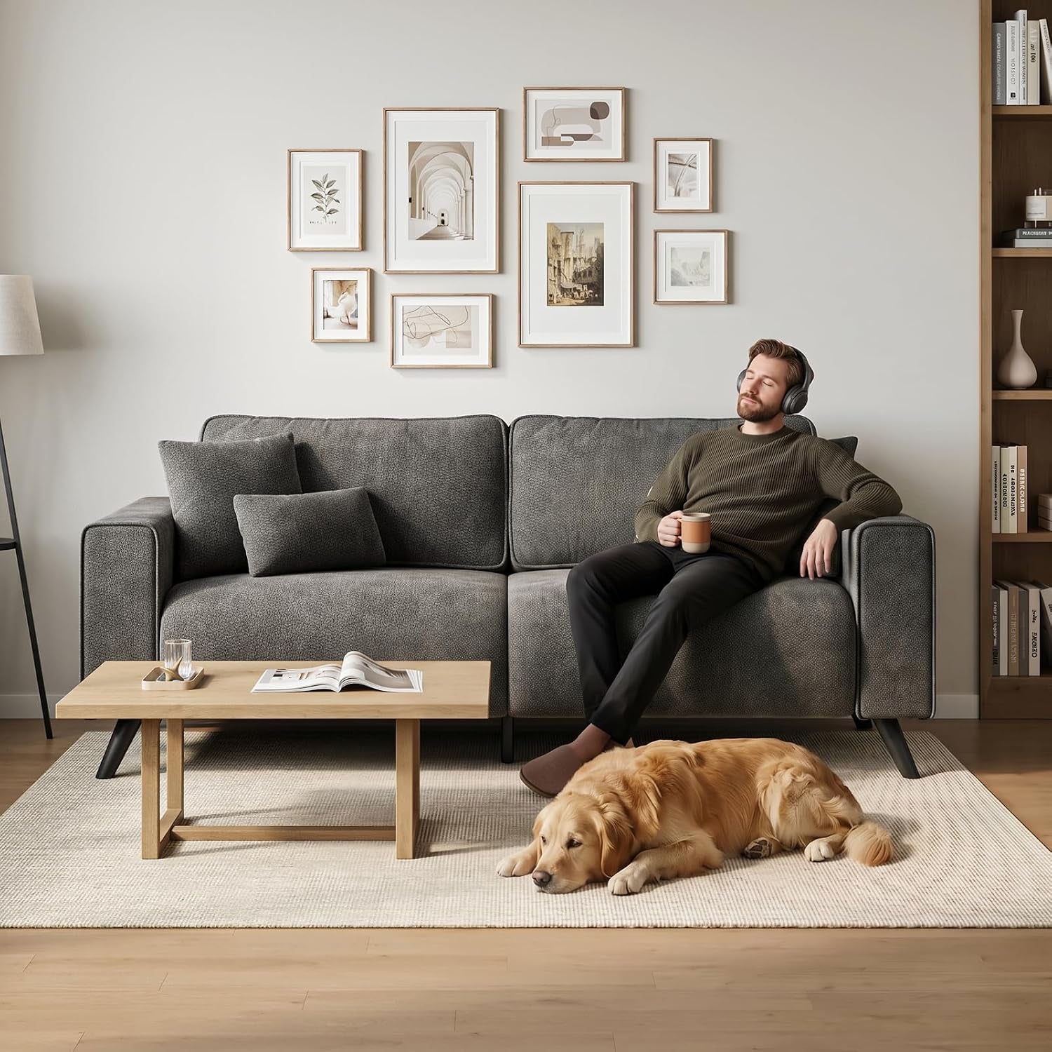 85-loveseat-sofa-chenille-couch-with-deep-seat-dark-grey