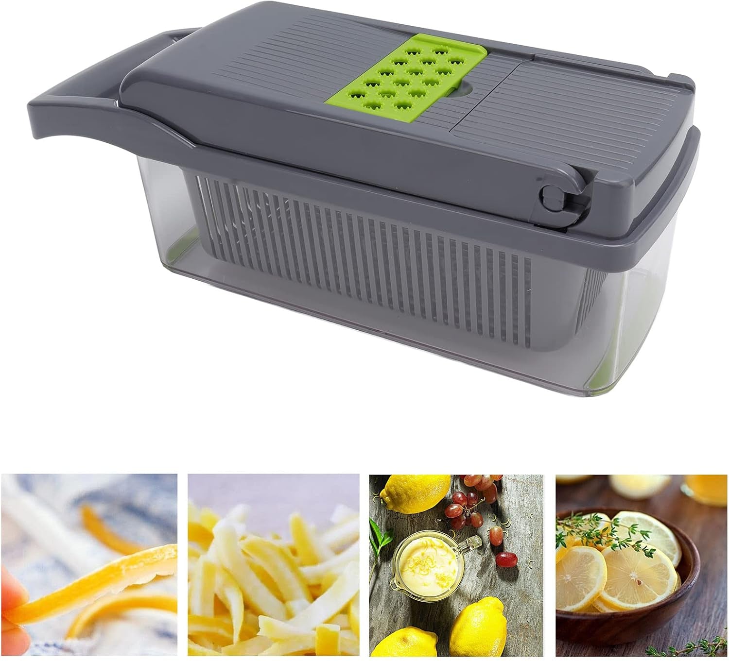 vegetable-peeler-cutter-grater-4-in-1-multi-function-kitchen-tool-with-stainless-steel-blades-and-anti-slip-handle-for-slicing-dicing-grating-vegetables-fruits-cheese-gray-green