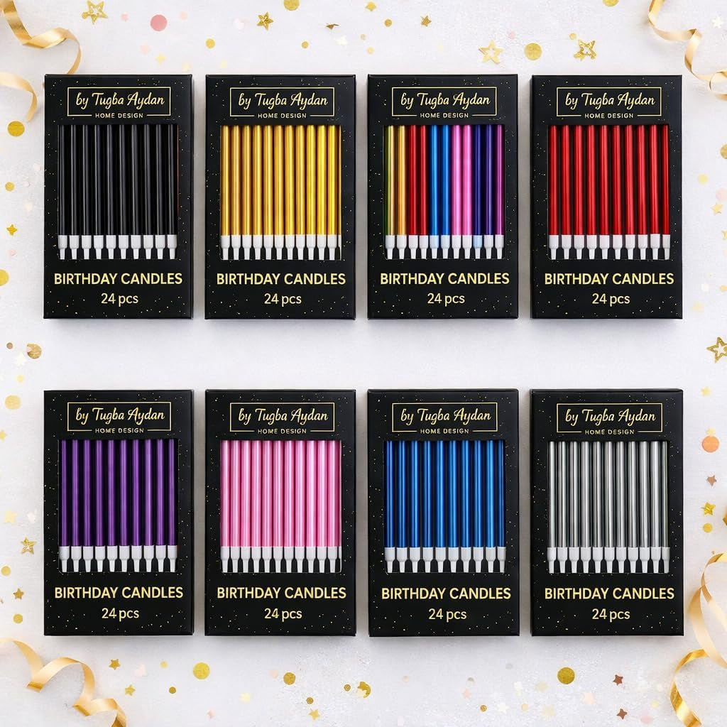 gold-birthday-candles-with-holders-24-pack-long-thin-metallic-cake-candles-for-birthday-cupcakes-party-decorations