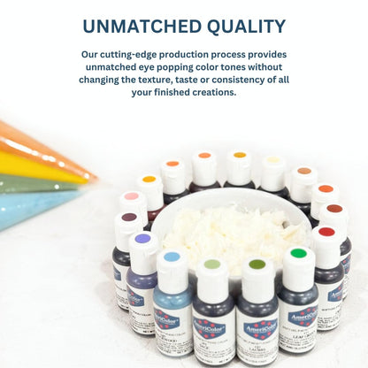 Food Coloring  Student - Kit 12 .75 Ounce Bottles Soft Gel Paste Colors5