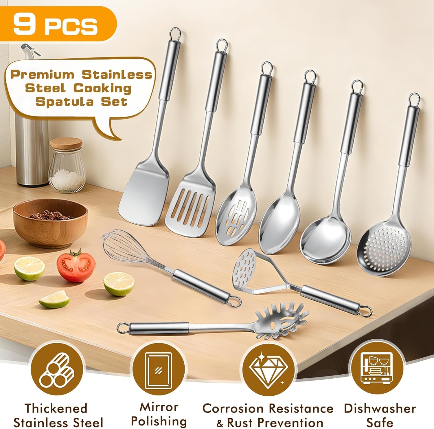 9-pcs-cooking-utensils-set-stainless-steel-kitchen-utensils-heat-resistant-metal-kitchen-tools-include-solid-slotted-spatula-serving-spoon-ladle-pasta-server-potato-maseher-egg-whisk-silver
