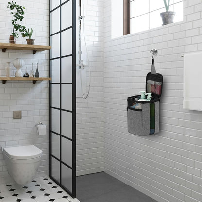 Shower Caddy Portable Mesh Shower Bag Men Women College Dorm Room Essentials for Guys Girls,Hanging Shower Organizer for Bathroom,Camping,Gray6