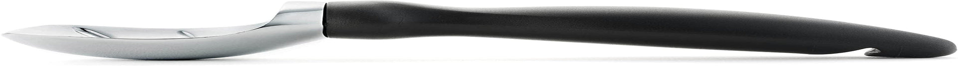heavy-duty-metal-ice-cream-scoop-with-soft-grip-handle-black-professional-ice-cream-scooper-for-kitchen-dishwasher-safe-ice-cream-spoon-for-gelato-sorbet-cookie-dough-sundae-melon