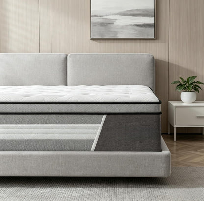 Full Size Mattress, 12 Inch Full Mattress in a Box, Pocket Coils1