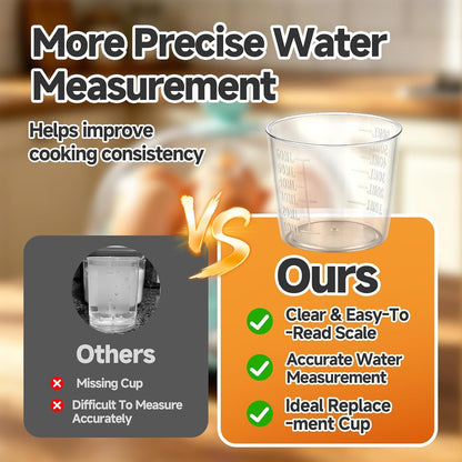 Measuring Cup Replacement Compatible with Dash Rapid Egg Cooker, 2 Pack4