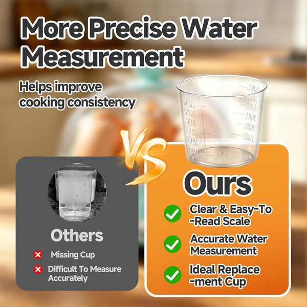 Measuring Cup Replacement Compatible with Dash Rapid Egg Cooker, 2 Pack4