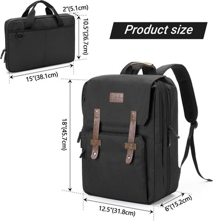 Large Knife Backpack & Chef Bag, 12 + 23 Slots, Knife Not Included6