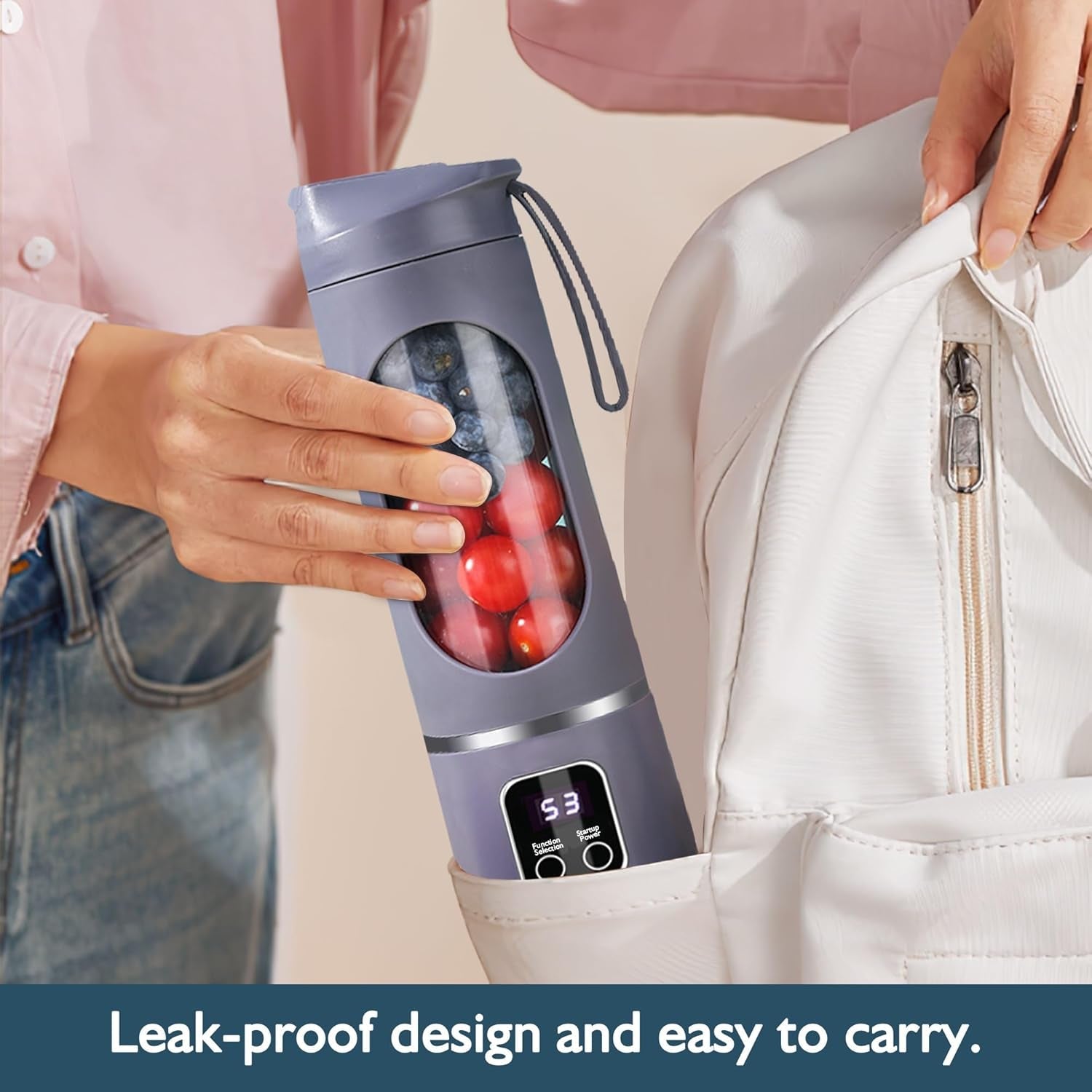 portable-blender-cordless-usb-c-rechargeable-15oz-juicer-cup-purple-personal-compact-travel-fresh-juice-self-cleaning-leakproof-lid-smart-display-12-blades-with-strong-blending-shakes-smoothies
