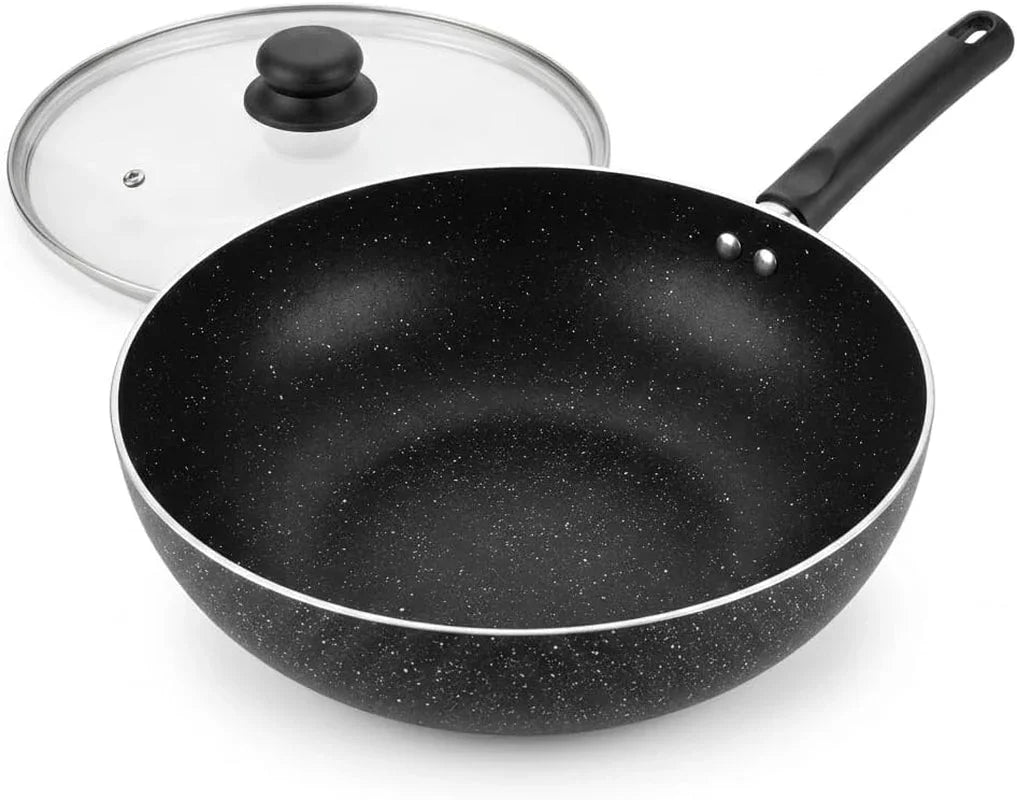 11-inch-nonstick-flat-bottom-wok-with-glass-lid-induction-stir-fry-and-saute-pan-for-vegetables-noodles-and-one-pan-meals-aluminum-wok-for-all-stovetops