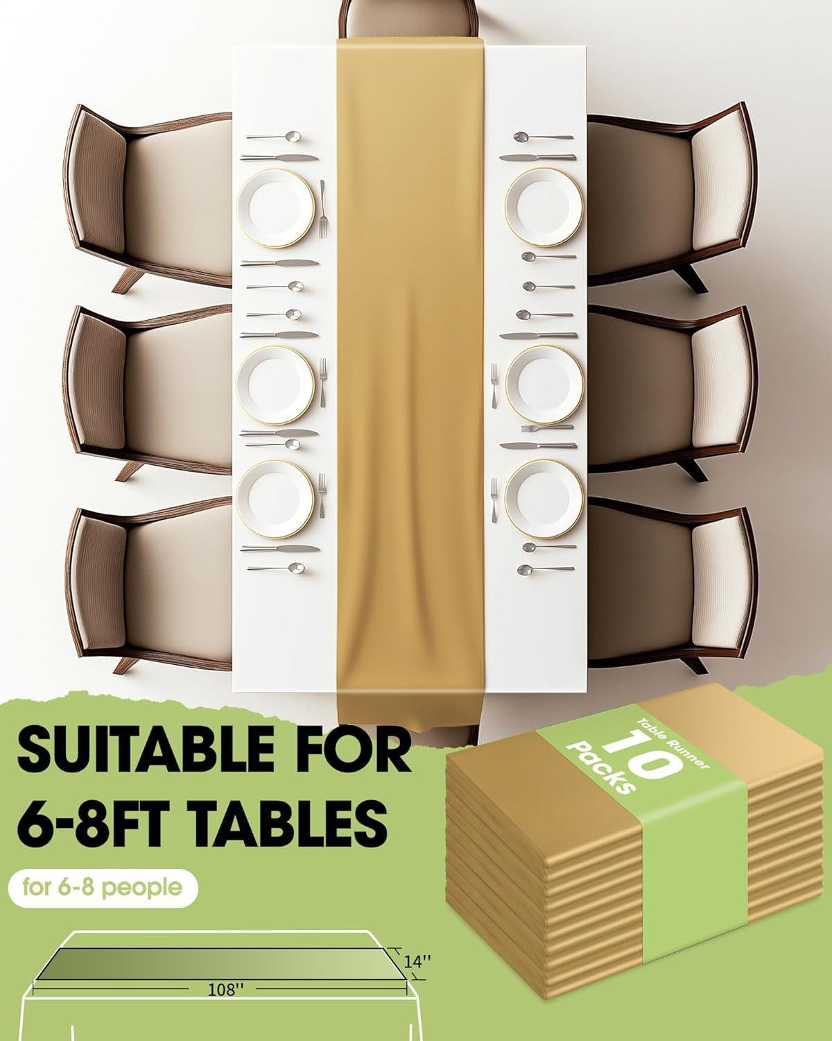 gold-plastic-table-runners-10-pack-14-x-108-water-resistant-disposable-centerpiece-decorations-for-table-cloth-wedding-birthday-holiday-baby-shower-party-home-decor