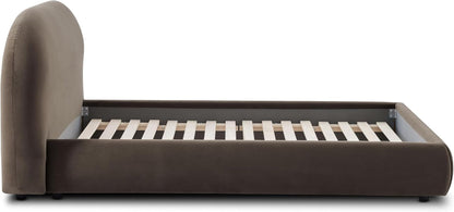 POLY & BARK Genoa King Size Bed – Modern King Bed Frame with Upholstered Headboard, Contemporary Bedroom Furniture, Premium Construction, and Timeless Design4