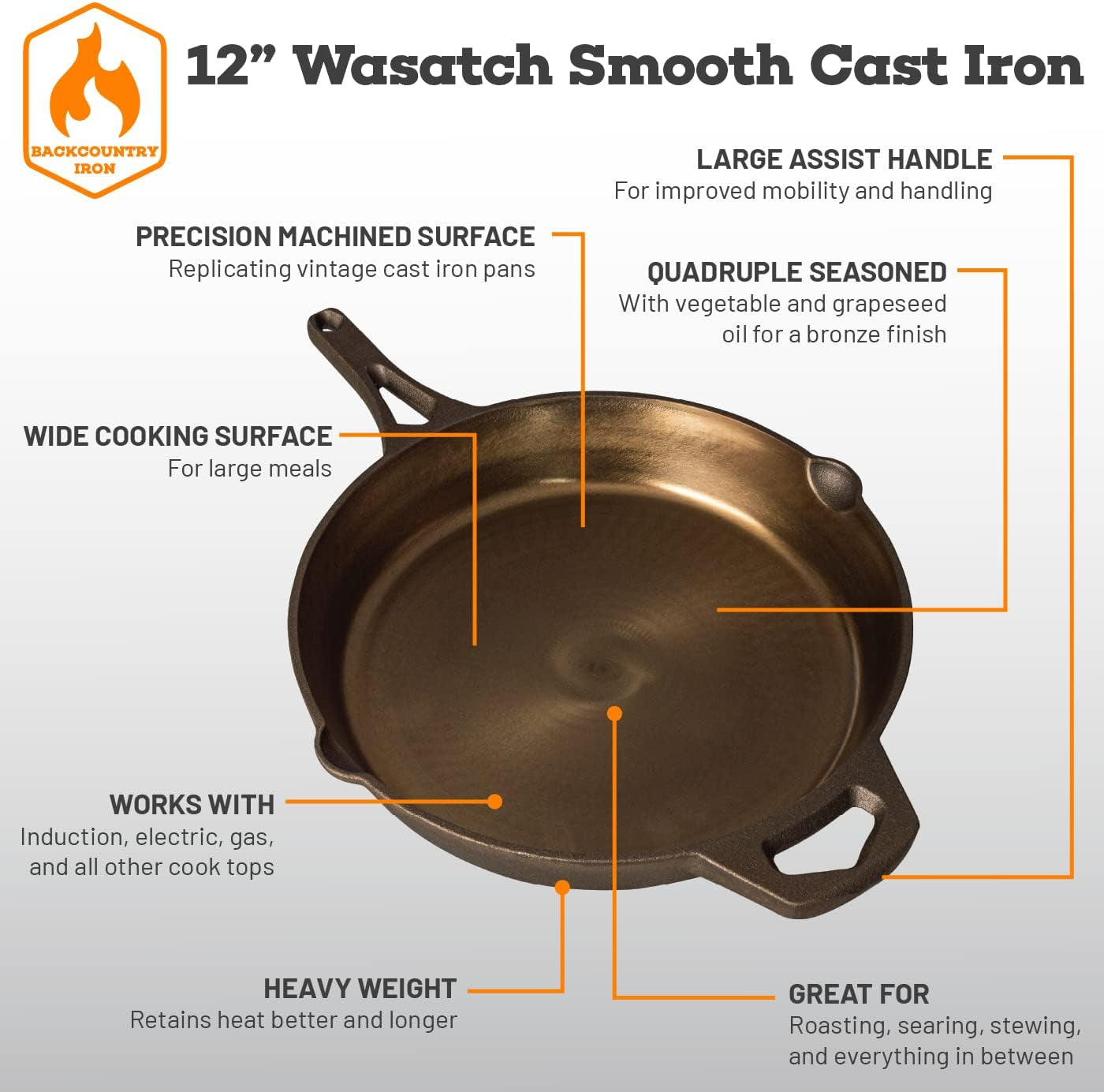12-inch-smooth-wasatch-pre-seasoned-round-cast-iron-skillet