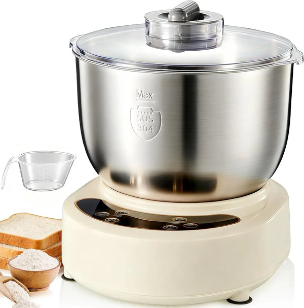 Dough Mixer, 7.4QT Electric Dough Maker with Ferment Function, Dough Mixer Machine for Pizza & Bread Dough, 304 Stainless Steel Bowl, Removeable Lid, Face-Up Touch Panel1