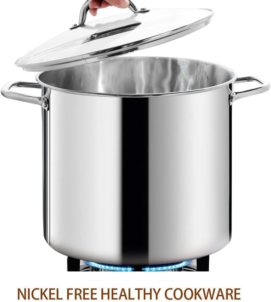 large-stock-pot-24-quart-with-lid-nickel-free-stainless-steel-cookware-stockpot-24-quart-healthy-cookware-polished-stockpots-heavy-duty-induction-pot-soup-pot-with-lid