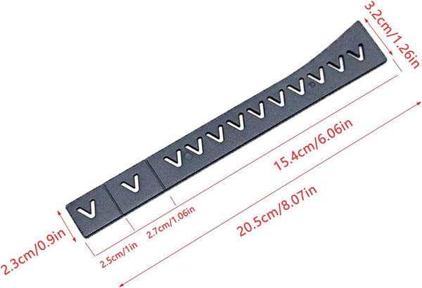 15 Pack Knife Edge Guard Universal Knife Guards Kitchen Knife Sheath Blade Cover Protector for Chef'S Knife Meat Cleaver Knives Cutlery Knife Set Santoku Fillet Knife Bread Knife Paring Knife2