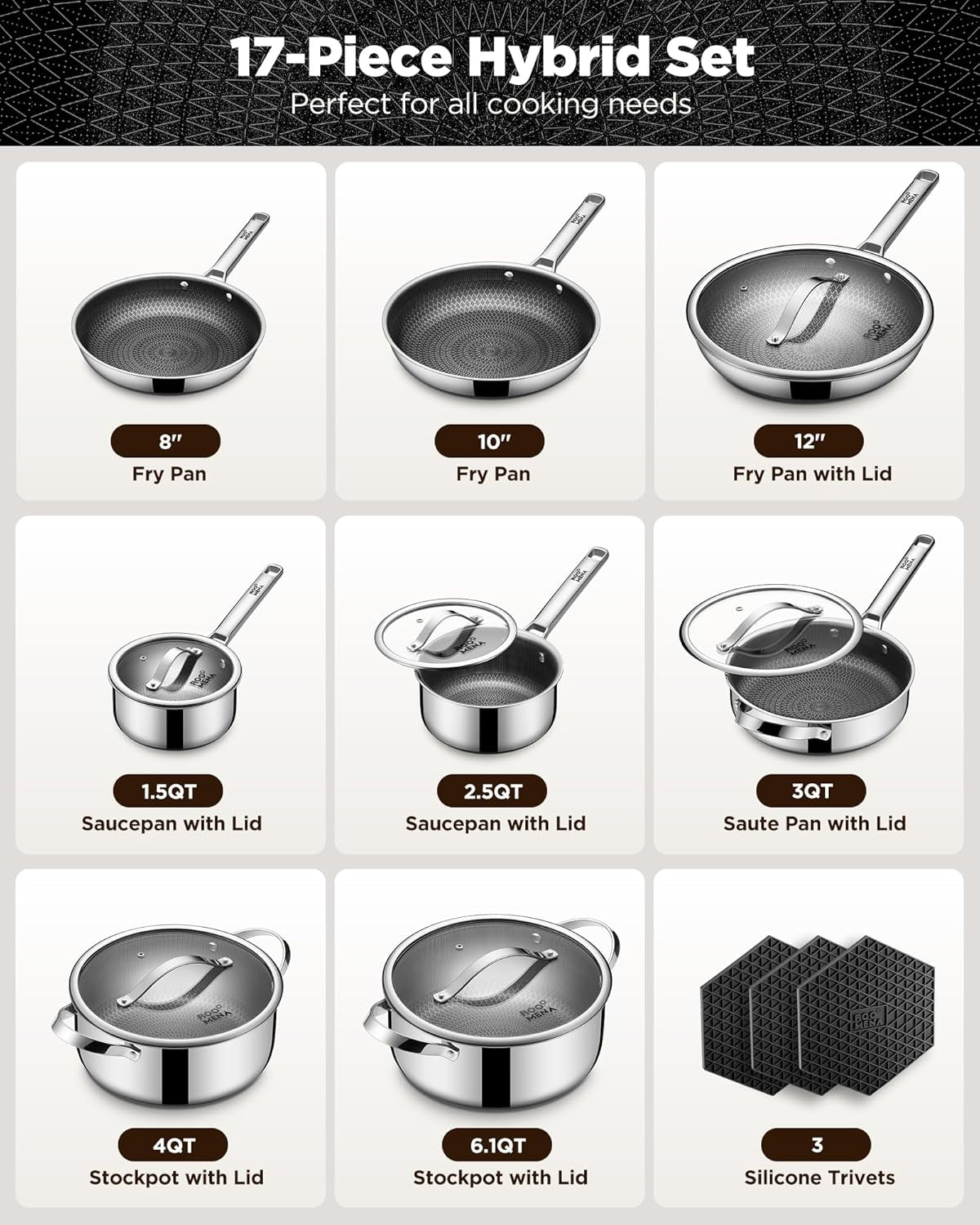 pots-and-pans-set-hybrid-stainless-steel-17pc-nonstick-tri-ply-cookware-set-w-frying-pan-dishwasher-oven-safe-pfoa-free-metal-utensil-safe-suitable-for-all-cooktops