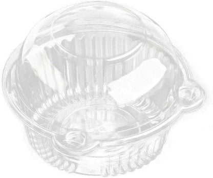 Cupcake Holders Individual,50 PC Cupcake Containers Disposable Clear Plastic Single Muffin Dome Holders Cases Individual Cupcake Boxes Bulk (White, 50 Pcs) | Clear Plastic Single Muffin Dome Holders Cases Individual Cupcake Boxes Bulk (White, 50 Pcs)1