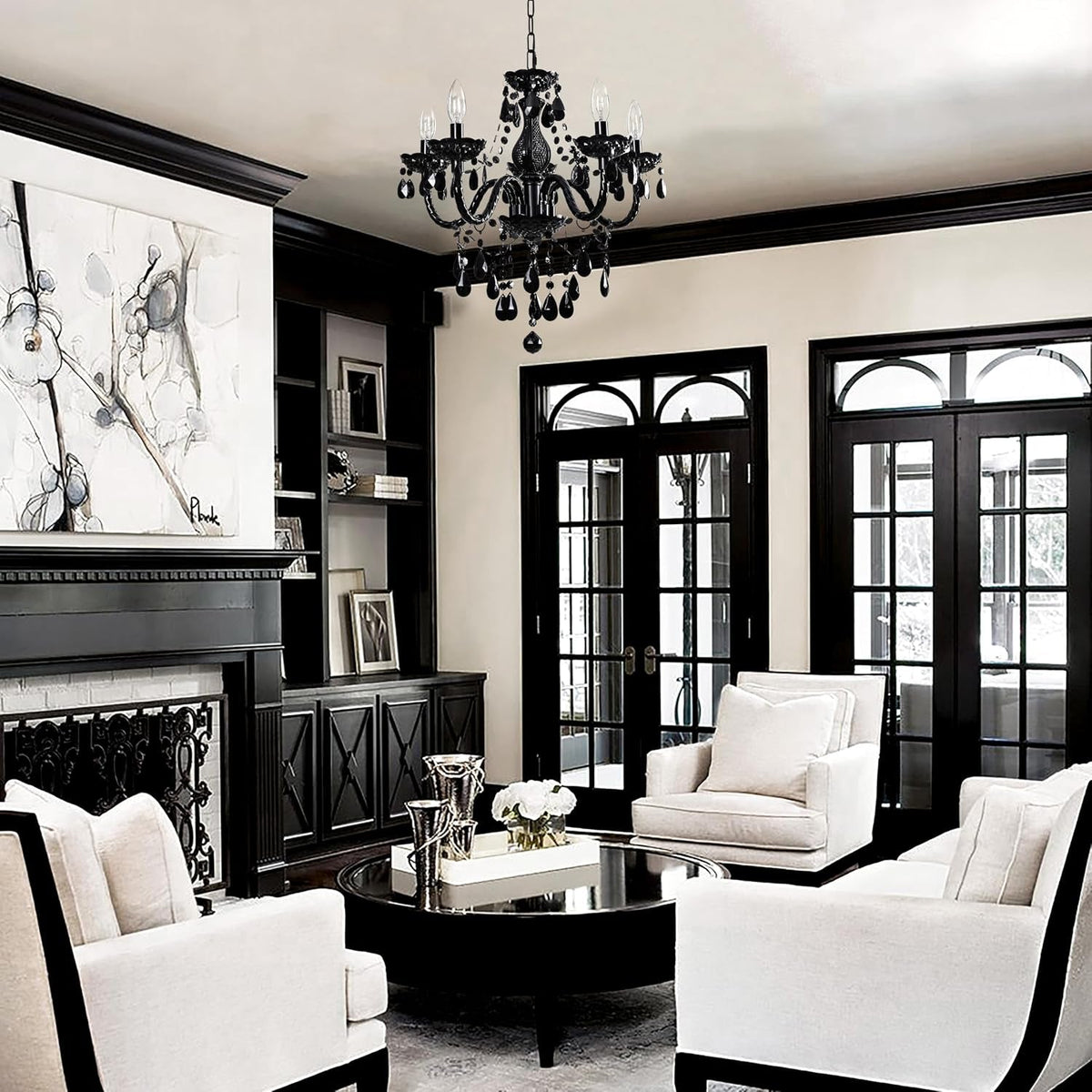black-modern-5-light-crystal-chandelier-acrylic-hanging-pendant-light
