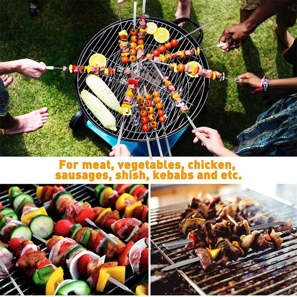 12pcs-kabob-skewers-flat-metal-bbq-barbecue-skewer-14-long-stainless-steel-shish-kebob-sticks-wide-reusable-grilling-skewers-set-for-meat-shrimp-chicken-vegetable-12-pack