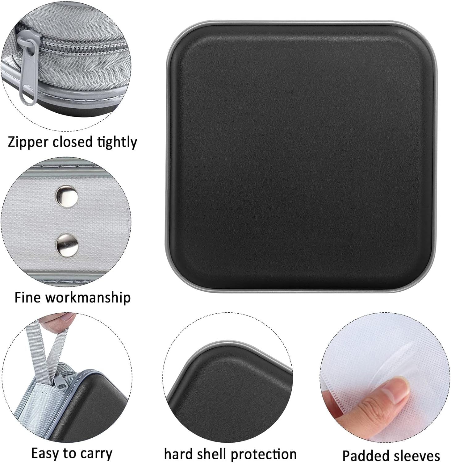 cd-dvd-cases-40-capacity-disc-storage-binder-for-carblack-holders-wallet-hard-plastic-cd-dvd-case-for-car-home-office-travel