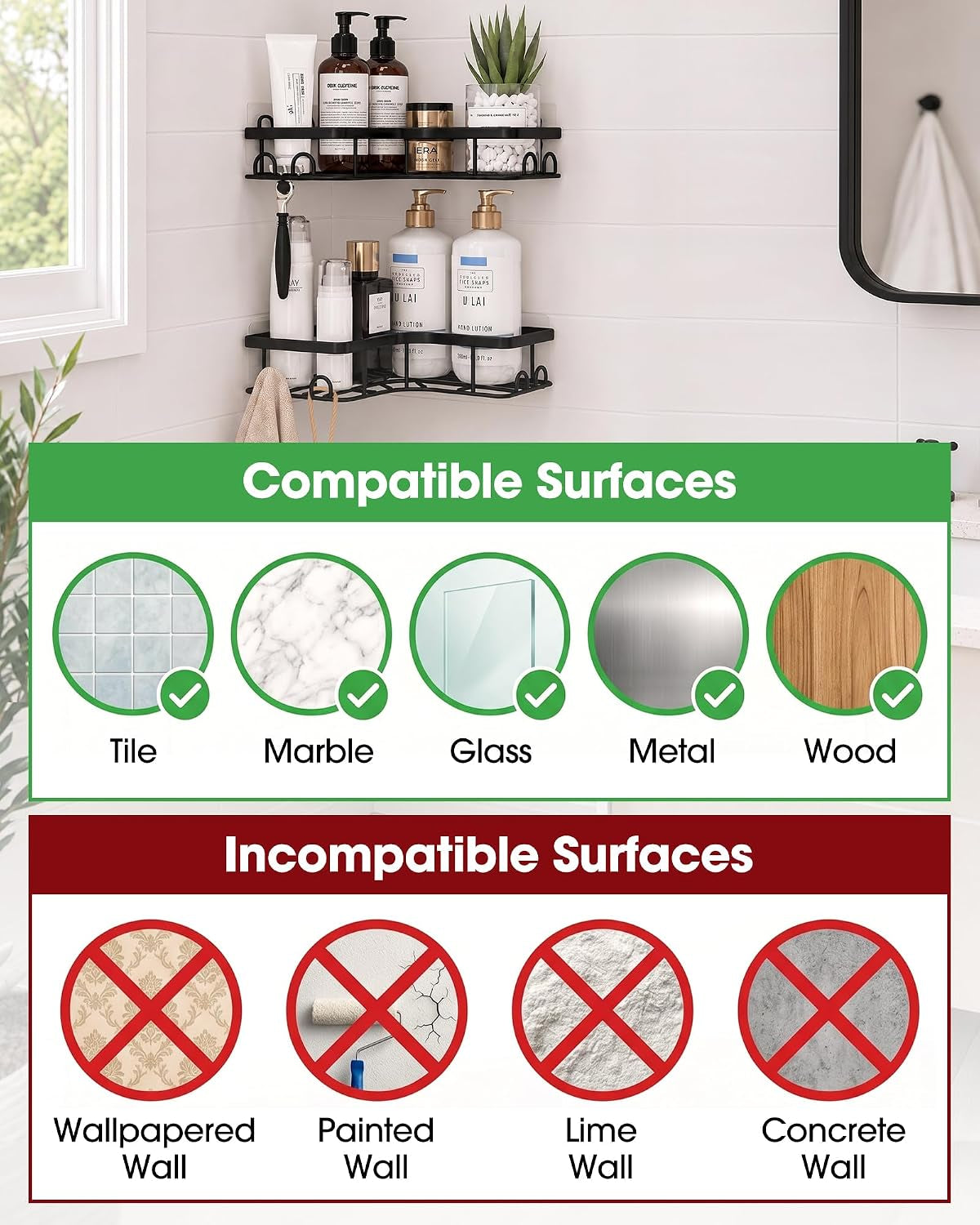 black-corner-shower-caddy-adhesive-no-drilling-bathroom-shelves