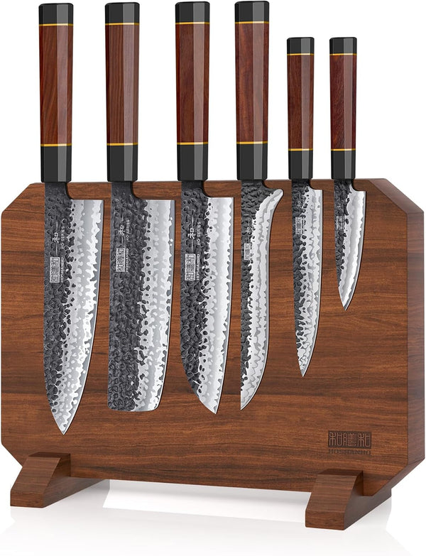 7 Pcs Knife Set with Magnetic Block, Japanese Kitchen Knife Set1
