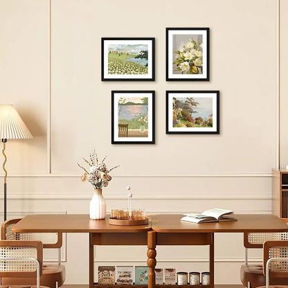 8.5X11 Picture Frame Bulk-6 Pack, Photo Frame with HD Plexiglass, Display Pictures 6X8 with Mat or 8.5X11 without Mat, Black Picture Frames Collage Wall Decor, Gallery Wall Frame7
