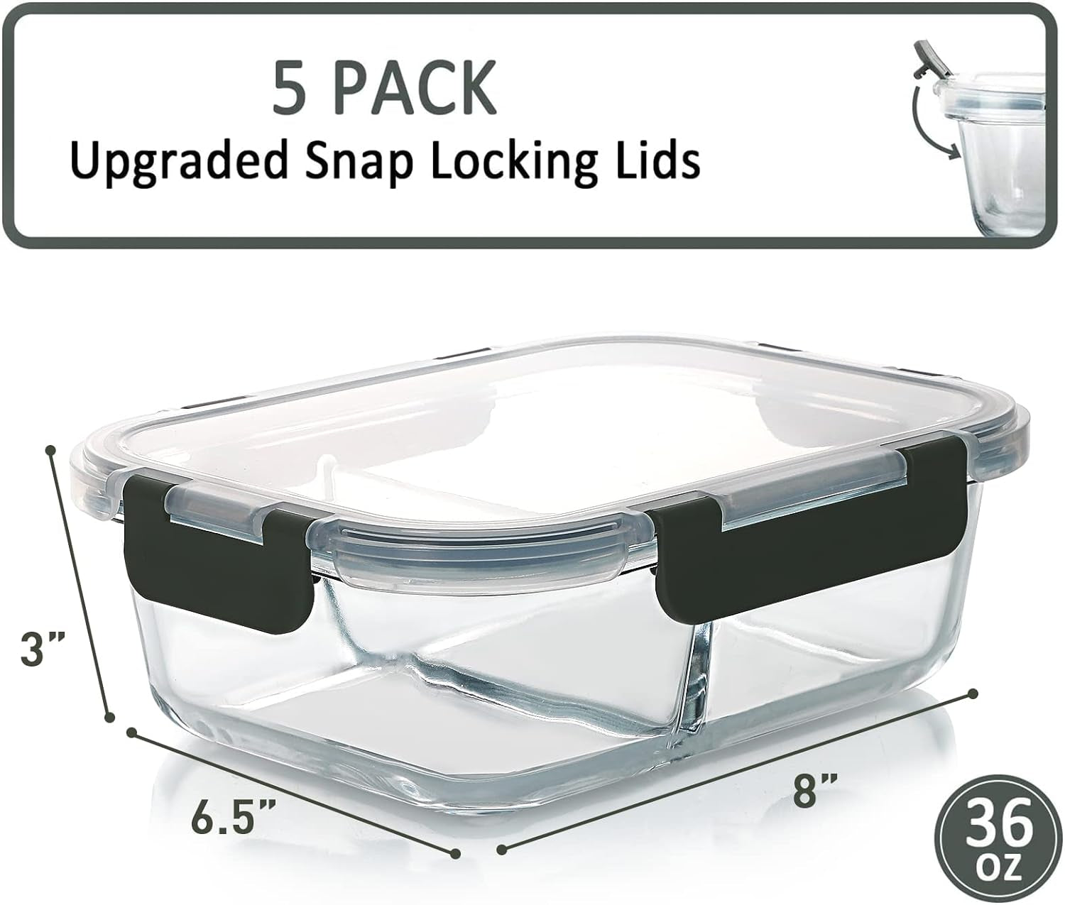 5-pack-36-oz-2-compartments-glass-meal-prep-containers-with-lids