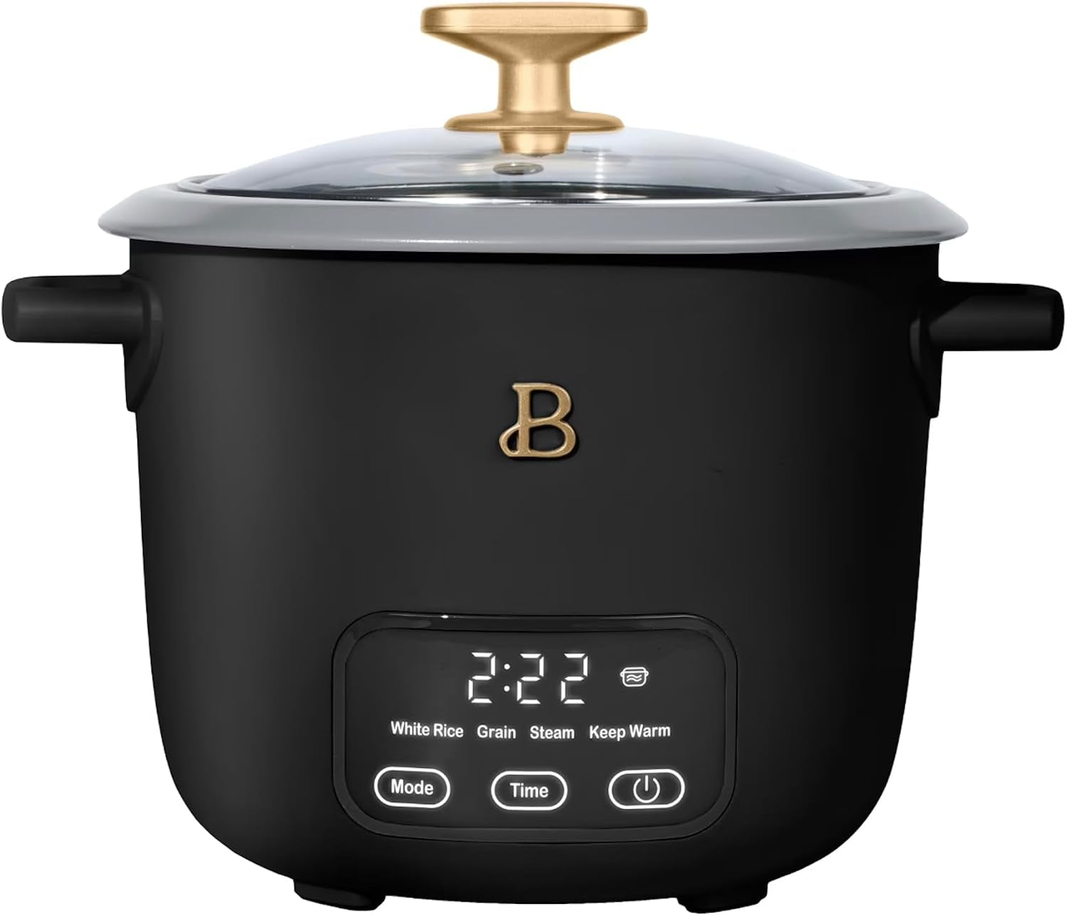rice-and-grain-cooker-holds-up-to-6-cup-cooked-3-cup-uncooked-digital-electric-cooker-with-glass-lid-by-drew-barrymore-black