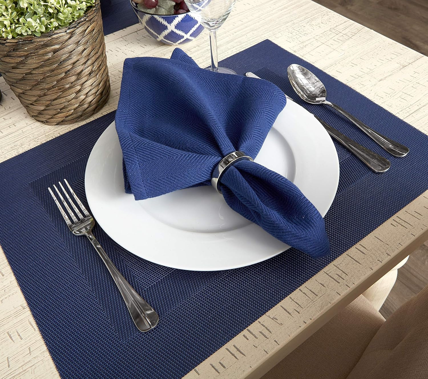 pvc-tabletop-collection-woven-indoor-outdoor-placemat-set-13x17-25-nautical-blue-6-piece