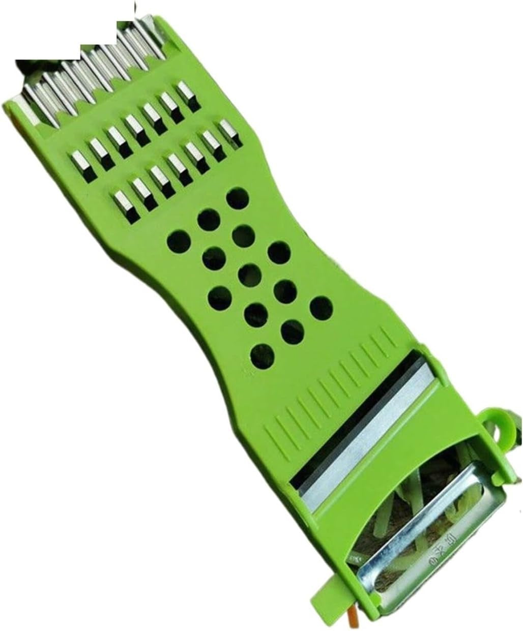 1pc-multifunctional-kitchen-vegetable-cutter-carrot-slicer-cucumber-slicer-cheese-grater-peeler-stainless-steel-blade-kitchen-tool-for-daily-meal-prep5pcs-white
